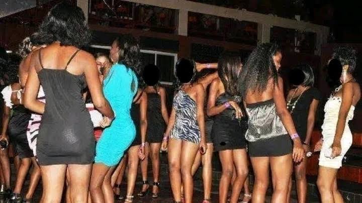 list of Lagos ashawo groups; where Prostitutes connect with clients.
